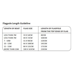 Pine Flag Pole 65cm
