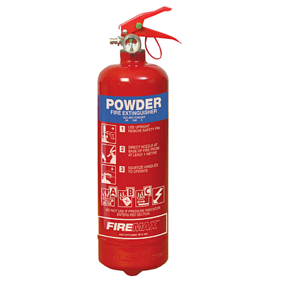 1kg ABC Dry Powder Extinguisher 8A 34B MED