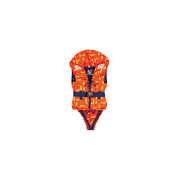 100N ISO Freedom foam lifejacket 5-10kg - fish print