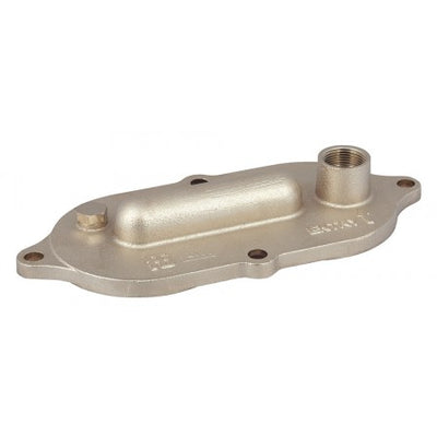Fuel strainer cover kit     Nickel-plated bronze