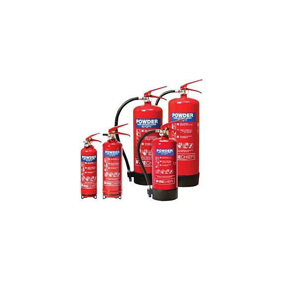 6kg ABC Dry Powder Extinguisher 43A 233B MED Approved