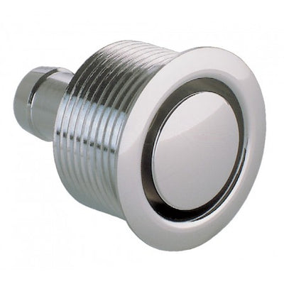 Hiding vent with hose connection - straight     Chromium-plated brass