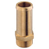 Hose connector "Export" series with male head     Yellow brass