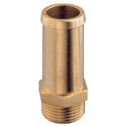 Hose connector "Export" series with male head     Yellow brass