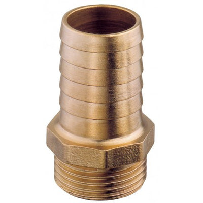 Hose connector M     Yellow brass