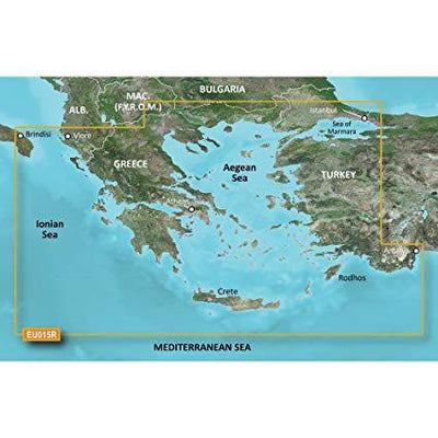 Garmin BlueChart G3 Regular Area - HXEU015R Aegean Sea & Sea of Marmara