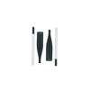 Aluminium Oars Short (1.34M) for 1.85-2.30M Boat (Pair) Black
