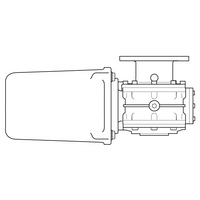 V3 IP68 24V Motor Gearbox (Non FastFit™)  68001054 by LEWMAR