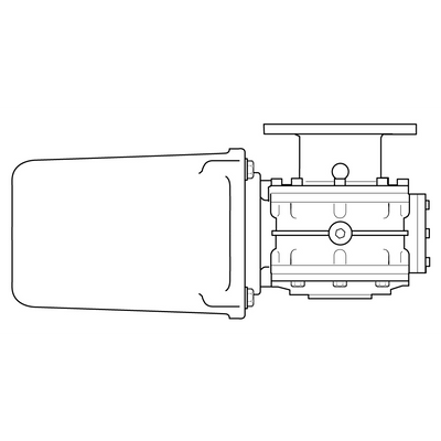 V3 IP68 24V Motor Gearbox (Non FastFit™)  68001054 by LEWMAR
