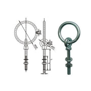 Ring Bolt inc Nut & Washer - Hot Dip Galvanised