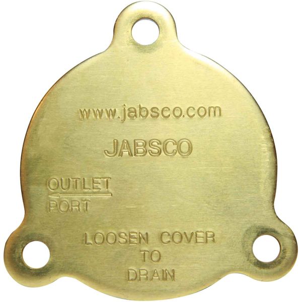 Jabsco 12071-0000 Pump End Cover for Water Puppy & Maxi Puppy Pumps  JAB-12071-0000