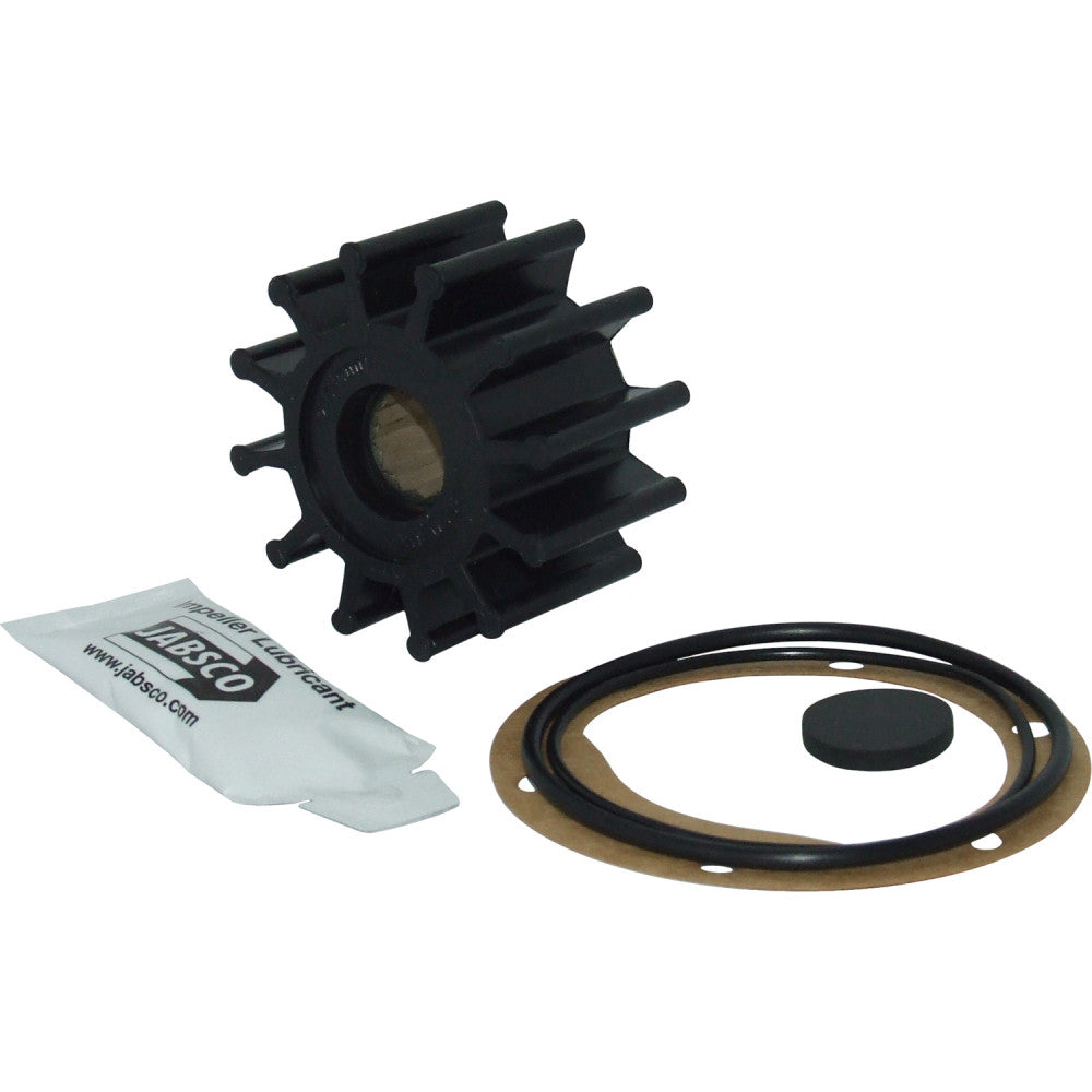 Jabsco Flexible Neoprene Pump Impeller (Spline Drive / 12 Blades)  JAB-1210-0001-P - ChasNewensMarine