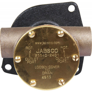 Jabsco Raw Water Pump (Ford / Flange Mounted / 1" Ports)  JAB-21140-2401 - ChasNewensMarine