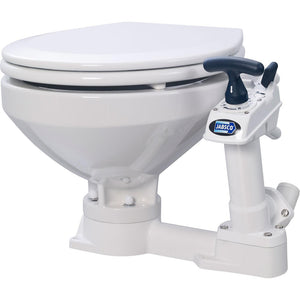 Jabsco 29120-5100 Manual Twist and Lock Toilet (Regular Bowl)  JAB-29120-5100 - ChasNewensMarine