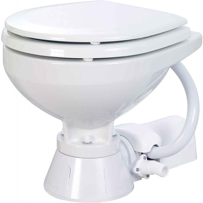 Jabsco Marine Electric Toilet 37010-3092 (12V / Compact Bowl)  JAB-37010-3092 - ChasNewensMarine