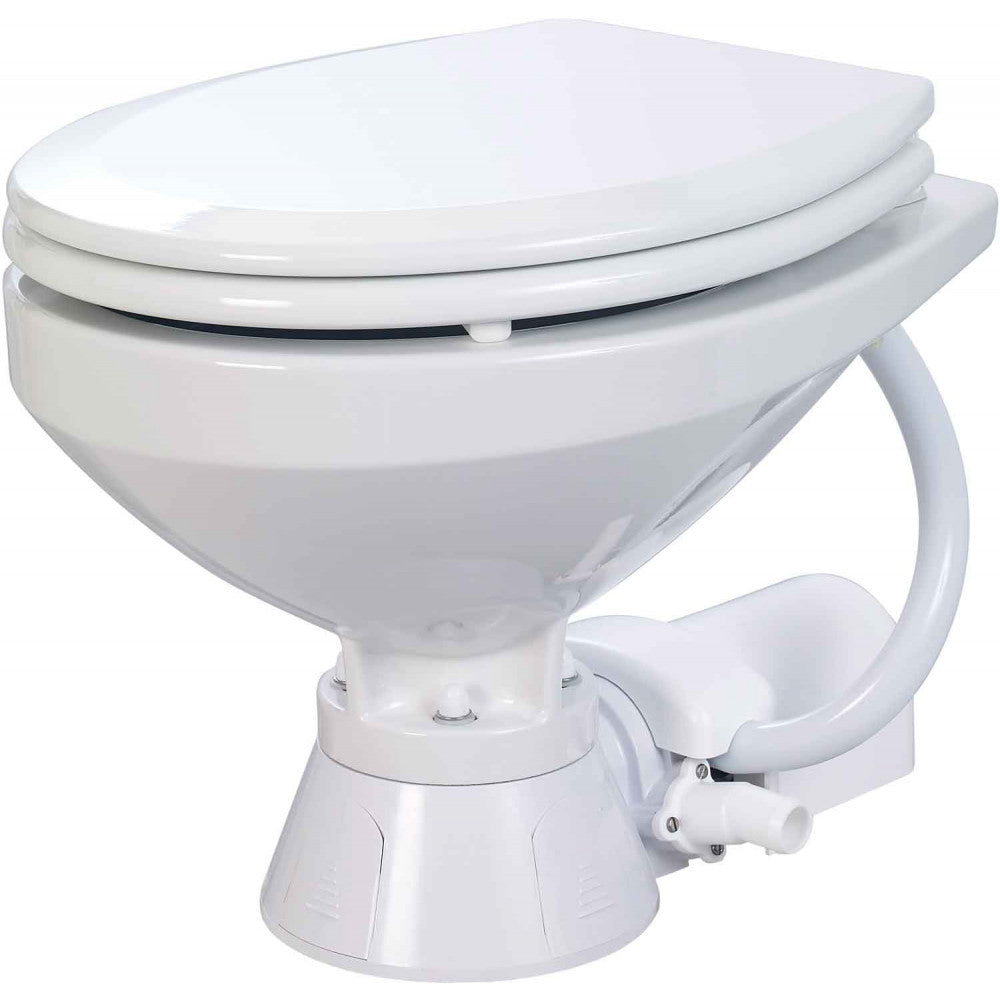 Jabsco Marine Electric Toilet 37010-4094 (24V / Regular Bowl)  JAB-37010-4094 - ChasNewensMarine
