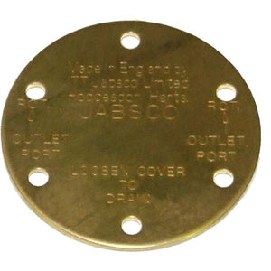 Jabsco Pump End Cover Plate 9566 for Jabsco Engine Cooling Pumps  JAB-9566