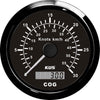 KUS GPS Speedometer Gauge 30 Knots (Black Bezel and Dial)  JMV00376 - ChasNewensMarine