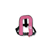 ISO Automatic Life Jacket Kids with harness 150N Pink