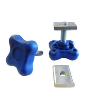 knob pair blue block 
