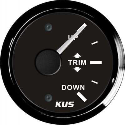 KUS Trim Level Gauge (Euro Resistance / Black Stainless Bezel)  KY09116
