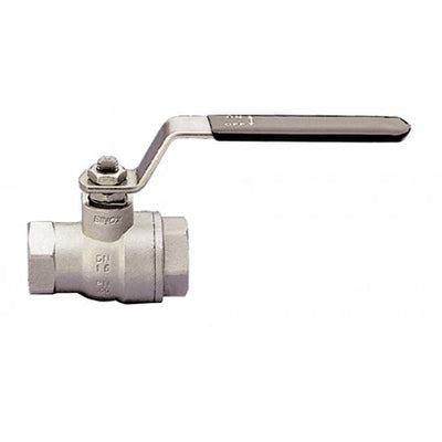 Lever operated ball valve F-F full flow     Stainless steel