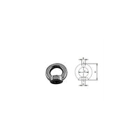 Lifting Eye Nut - Stainless Steel M12