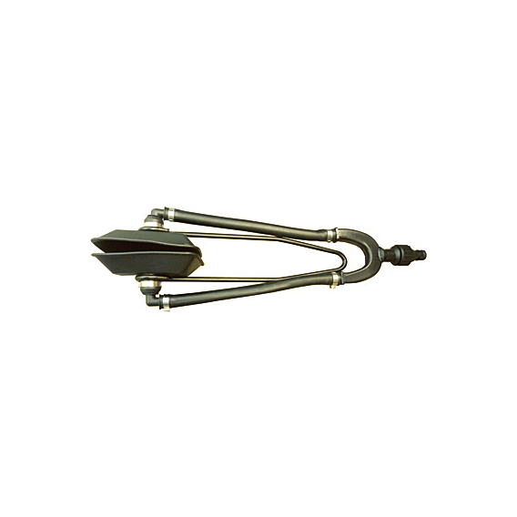 Outboard double motor flusher
