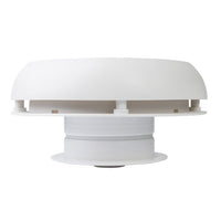 Day/Night Solar Vent, 3" (7.62 cm) White