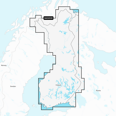 Navionics+ Regular Chart: EU055R - Finland Lakes & Rivers