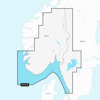 Navionics+ Regular Chart: EU078R - Oslo Skagerrak & Haugesund