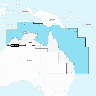 Navionics+ Regular Chart: PC027R - Australia Northeast