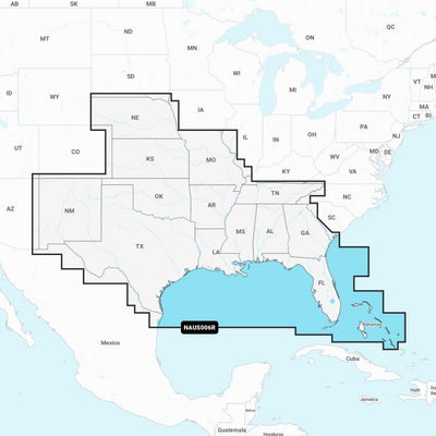 Navionics+ Regular Chart: US006R - US South