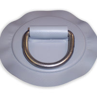 Genuine Zodiac Inflatable Boat D Ring D-Ring Patches in PVC - Choose Size and Colour