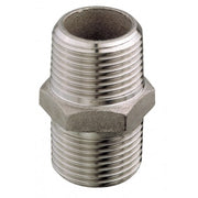 Nipple M-M     Stainless steel