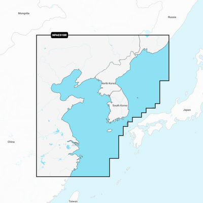 Navionics Platinum+ Regular Chart: AE018R - Yellow Sea