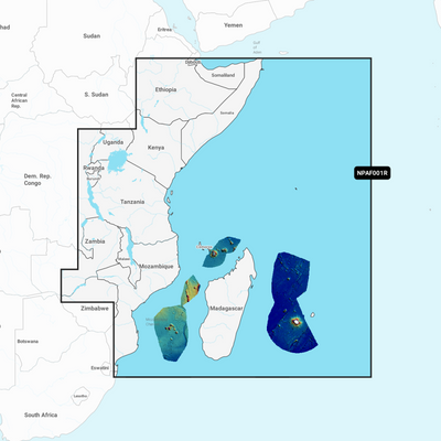 Navionics Platinum+ Regular Chart: AF001R - Africa East