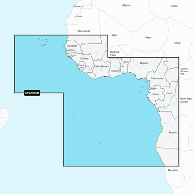 Navionics Platinum+ Regular Chart: AF005R - Africa West