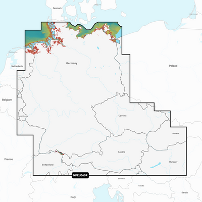 Navionics Platinum+ Regular Chart: EU060R - Germany Lakes & Rivers