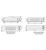 LED Underwater / Oval Spot Lights, 3 Inch Series - by ATTWOOD