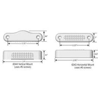 LED Underwater / Oval Spot Lights, 3 Inch Series - by ATTWOOD