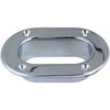 Perko 0752 Chrome Plated Bronze Oval Hawsehole (152mm x 108mm)  P-0752000CHR - ChasNewensMarine