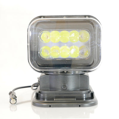 Premium Waterproof LED Marine & Outdoor Searchlight 12V, Wireless Remote