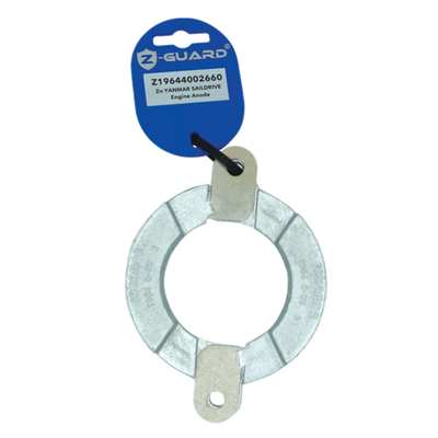 Zinc Engine Anode Yanmar Sail Drive With Adaptor Ring