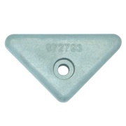 Zinc Engine Anode VOLVO Penta Side Mounted triangle for 290, 290DP, SX, DP-X.
