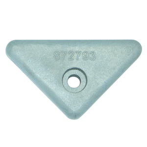 Zinc Engine Anode VOLVO Penta Side Mounted triangle for 290, 290DP, SX, DP-X.
