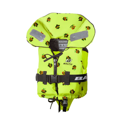Baltic Split Front Child Lifejacket 15 - 30kg Yellow with PIRATES