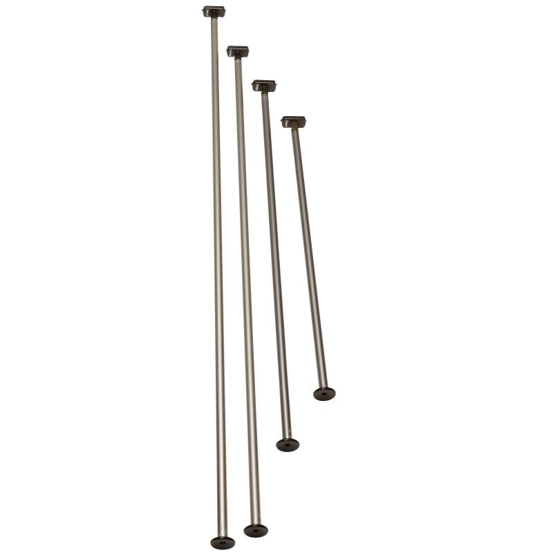 Barton Plain Button End Aluminium Tiller Extension 600mm