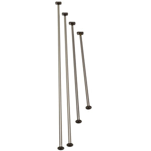 Barton Plain Button End Aluminium Tiller Extension 600mm
