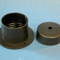 Large Cable Trunking Console Flange and Cap